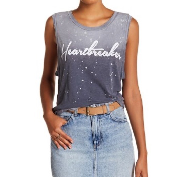 Junk Food Clothing Tops - NWT Junk Food Heartbreaker tank top